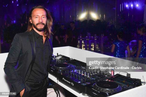 Bob Sinclar attends the Piaget Sunlight Escape Paris 2018 High Jewellery Collection Party at Palais d'Iena on June 18, 2018 in Paris, France.