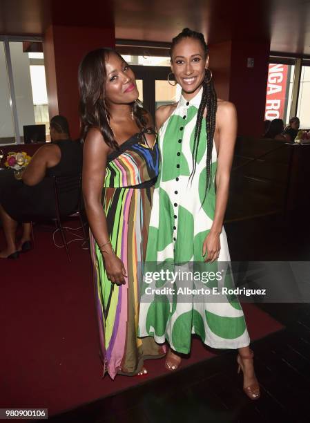 Elaine Welteroth attends the BETHer Awards, presented by Bumble, at The Conga Room at L.A. Live on June 21, 2018 in Los Angeles, California.