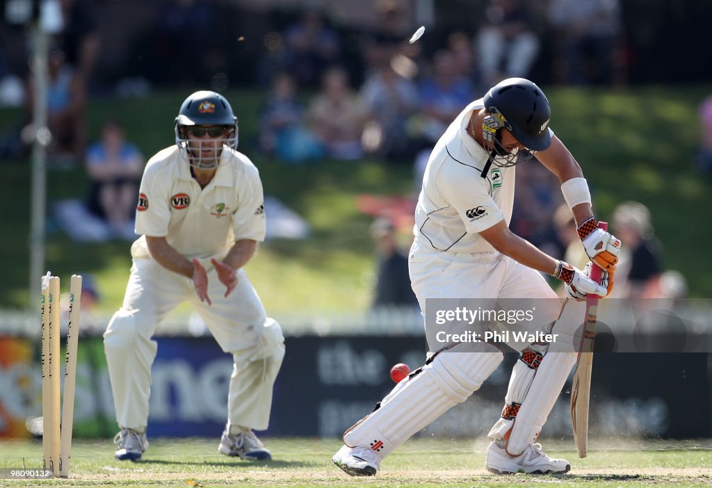 Second Test - New Zealand v Australia: Day 2