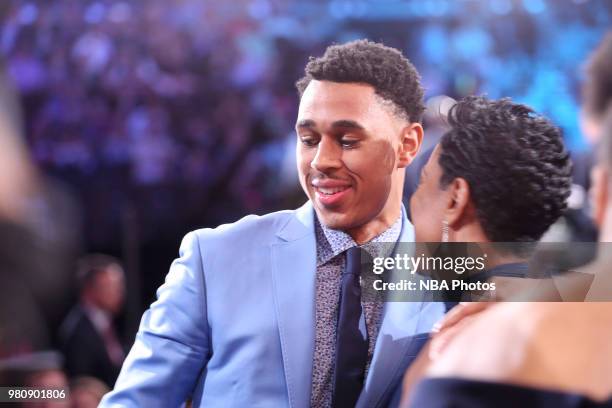 Zhaire Smith is selected sixteenth overall during the 2018 NBA Draft on June 21, 2018 at Barclays Center in Brooklyn, New York. NOTE TO USER: User...