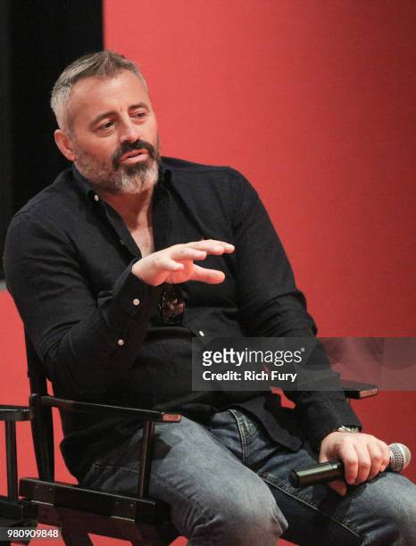 Matt LeBlanc attends the "Episodes" screening and panel at WME Agency on June 21, 2018 in Beverly Hills, California.
