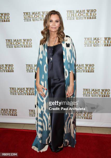 Producer Lola Tillyaeva attends the premiere of "The Man Who Unlocked The Universe" on June 21, 2018 in West Hollywood, California.
