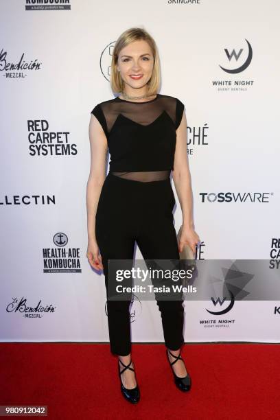 Chantelle Albers attends Kollectin Fashion Jewelry pop-up night on June 21, 2018 in Los Angeles, California.