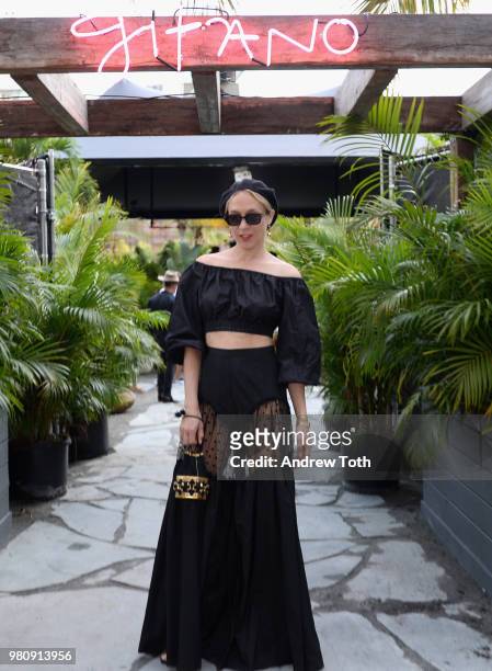 Chloe Sevigny attends the Gitano NYC preview celebration on June 21, 2018 in New York City.
