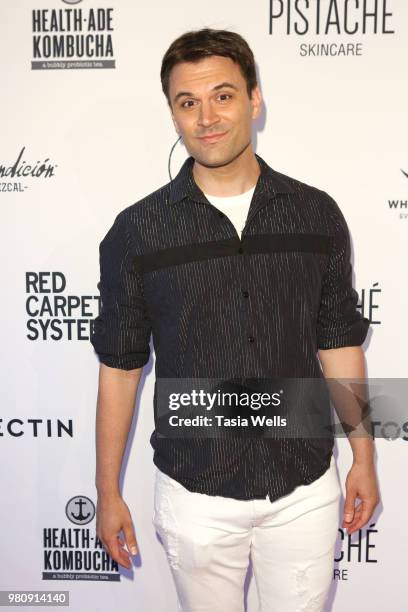 Kash Hovey attends Kollectin Fashion Jewelry pop-up night on June 21, 2018 in Los Angeles, California.