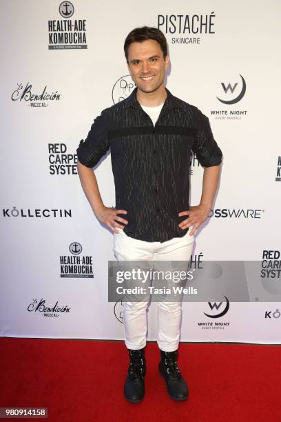 Kash Hovey attends Kollectin Fashion Jewelry pop-up night on June 21, 2018 in Los Angeles, California.