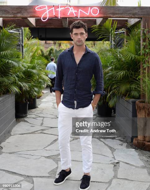 Sean O'Pry attends the Gitano NYC preview celebration on June 21, 2018 in New York City.