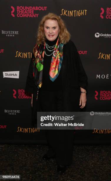 Celia Weston during the Off-Broadway Opening Night photo call for the Roundabout Theatre Production of 'Skintight' at the Laura Pels Theatre on June...