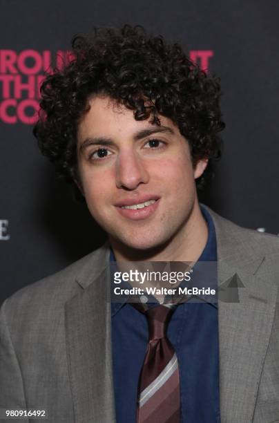 Eli Gelb during the Off-Broadway Opening Night photo call for the Roundabout Theatre Production of 'Skintight' at the Laura Pels Theatre on June 21,...