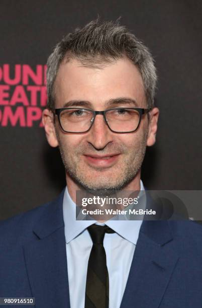 Daniel Aukin during the Off-Broadway Opening Night photo call for the Roundabout Theatre Production of 'Skintight' at the Laura Pels Theatre on June...