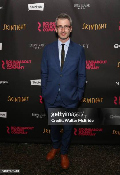 Daniel Aukin during the Off-Broadway Opening Night photo call for the Roundabout Theatre Production of 'Skintight' at the Laura Pels Theatre on June...