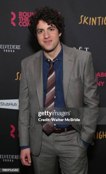 Eli Gelb during the Off-Broadway Opening Night photo call for the Roundabout Theatre Production of 'Skintight' at the Laura Pels Theatre on June 21,...