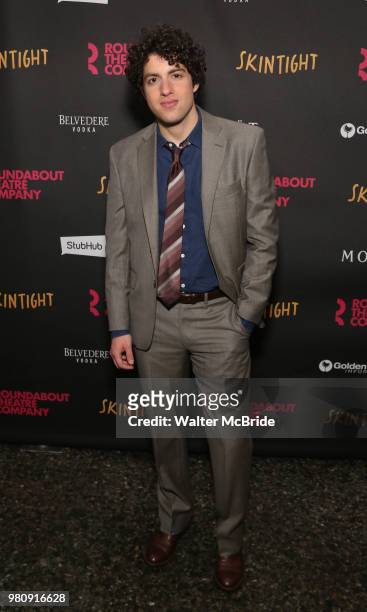 Eli Gelb during the Off-Broadway Opening Night photo call for the Roundabout Theatre Production of 'Skintight' at the Laura Pels Theatre on June 21,...
