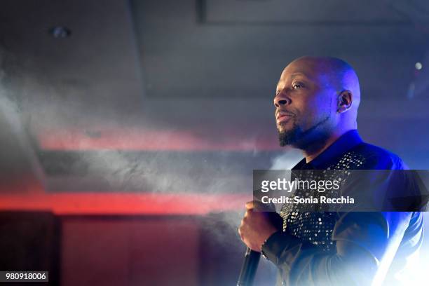 Wyclef Jean performs at Joe Carter Classic After Party at Ritz Carlton on June 21, 2018 in Toronto, Canada.