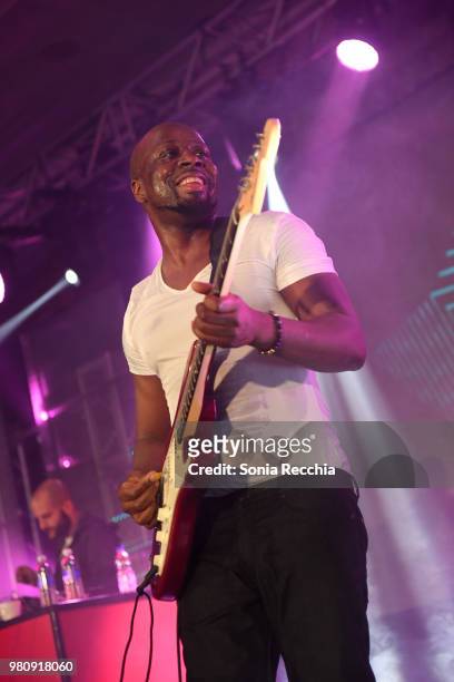 Wyclef Jean performs at Joe Carter Classic After Party at Ritz Carlton on June 21, 2018 in Toronto, Canada.