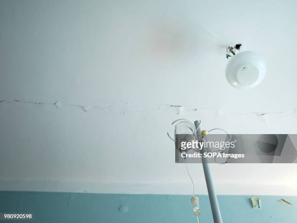 Dropper and a crack on the ceiling in the infectious disease department of the hospital. The need for health care reform in Ukraine is long overdue,...