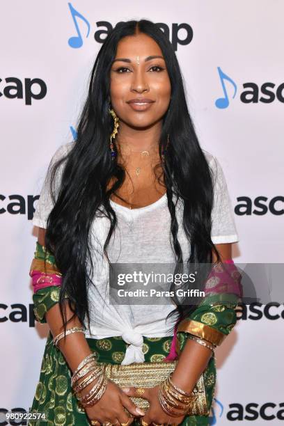 Melanie Fiona attends the 31st Annual ASCAP Rhythm & Soul Music Awards at the Beverly Wilshire Four Seasons Hotel on June 21, 2018 in Beverly Hills,...