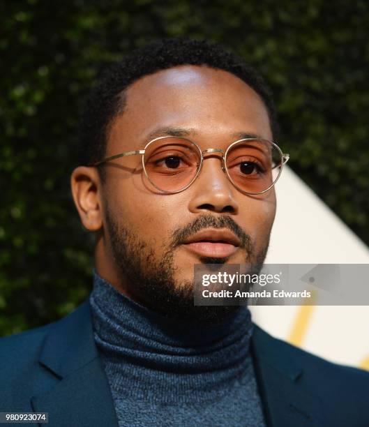 Rapper Romeo Miller arrives at the BET Her Awards Presented By Bumble at The Conga Room at L.A. Live on June 21, 2018 in Los Angeles, California.