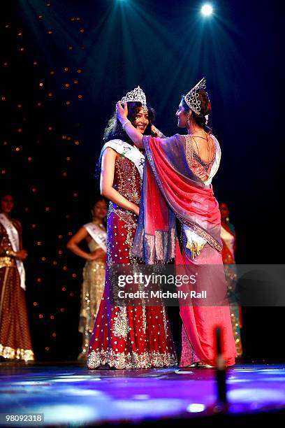 Miss South Africa Kajal Luthminarain is crowned Winner of the Miss India Worldwide 2010 at the Durban International Convention Centre on March 27,...