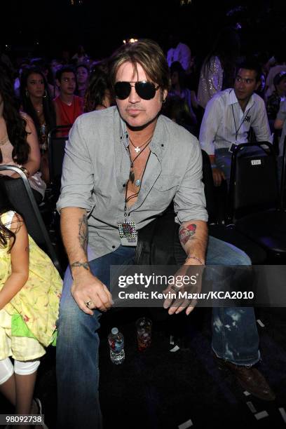 Musician Billy Ray Cyrus attends Nickelodeon's 23rd Annual Kids' Choice Awards held at UCLA's Pauley Pavilion on March 27, 2010 in Los Angeles,...