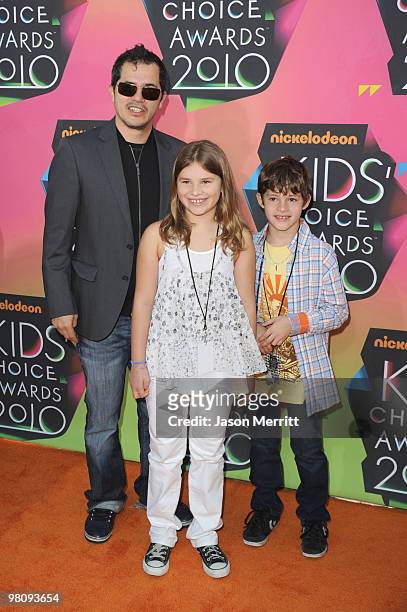 Actor John Leguizamo and guests arrive at Nickelodeon's 23rd Annual Kids' Choice Awards held at UCLA's Pauley Pavilion on March 27, 2010 in Los...