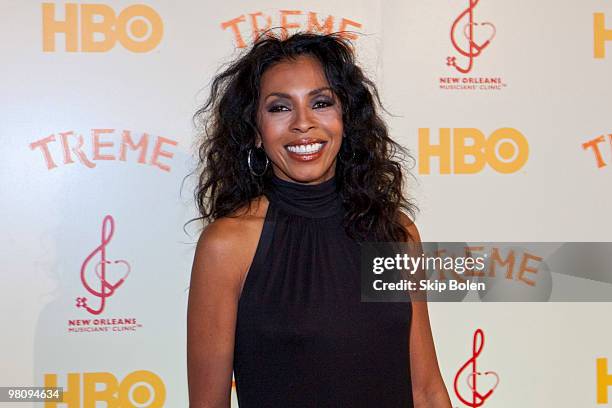 Actress Khandi Alexander attends HBO's series ''Treme'' New Orleans fundraiser at Generations Hall on March 27, 2010 in New Orleans, Louisiana.