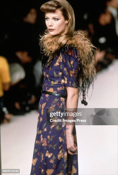 Virginia Eastwood during New York Fashion Week 1995 in New York.