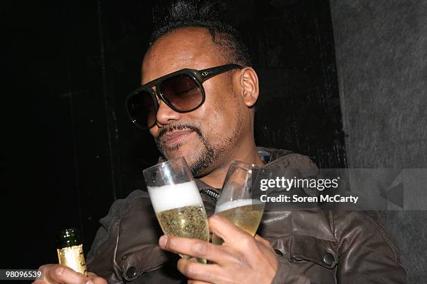 Apl.De.Ap attends Bacardi's Official After Party For The Black Eyed Peas on March 27, 2010 in Denver, Colorado.