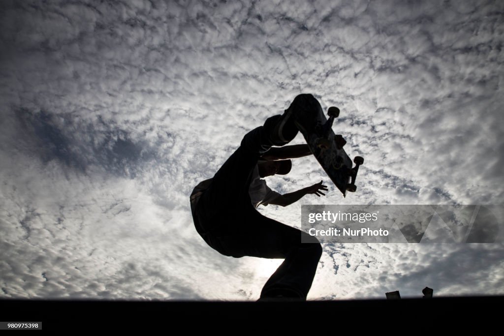 World Skateboard Day in Indonesia