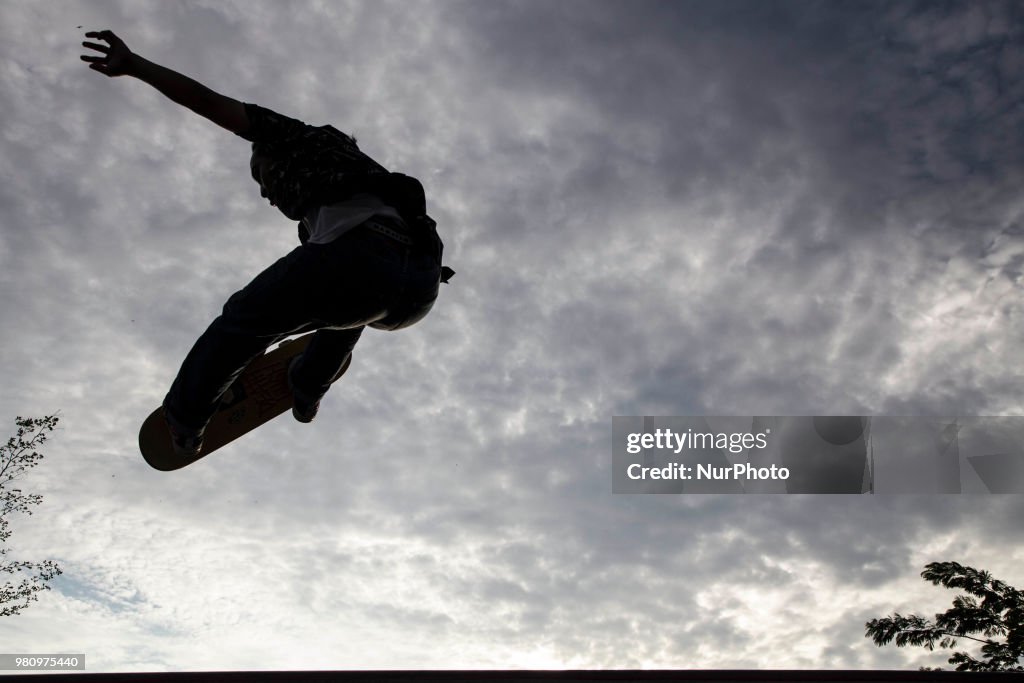 World Skateboard Day in Indonesia