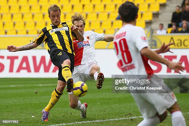 92 foto e immagini di Alemannia Aachen V Fc Augsburg 2 Bundesliga - Getty  Images