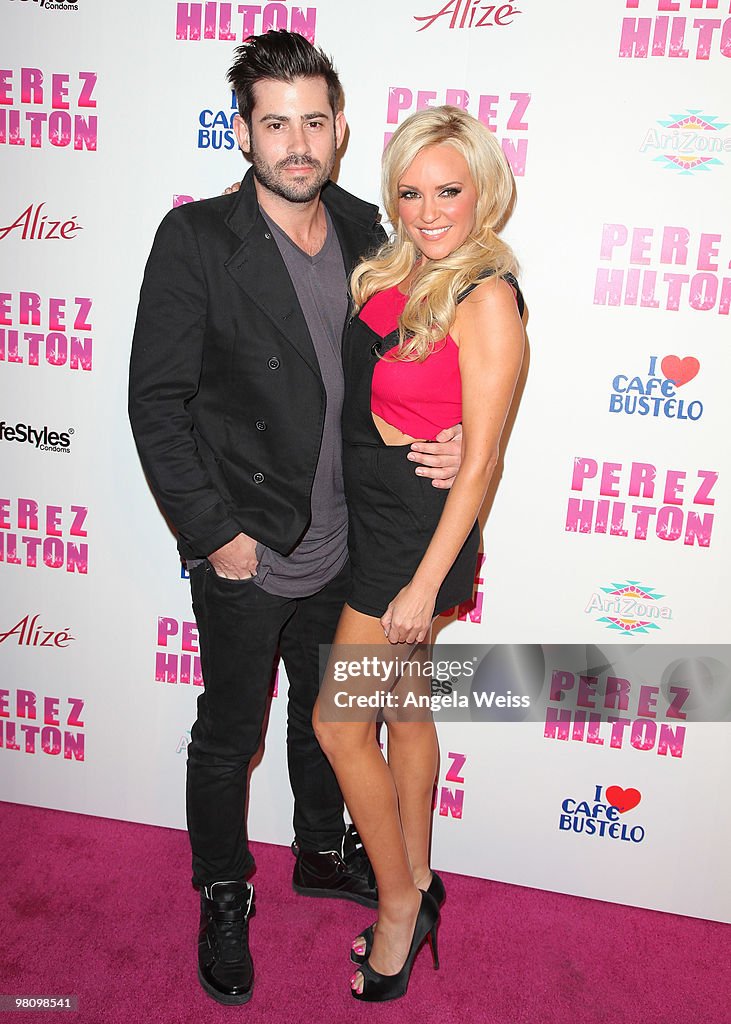 Perez Hilton's "Carn-Evil" 32nd Birthday Party - Arrivals