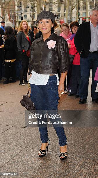 Jessie Wallace attends the gala screening of How To Train Your Dragon at Vue West End on March 28, 2010 in London, England.