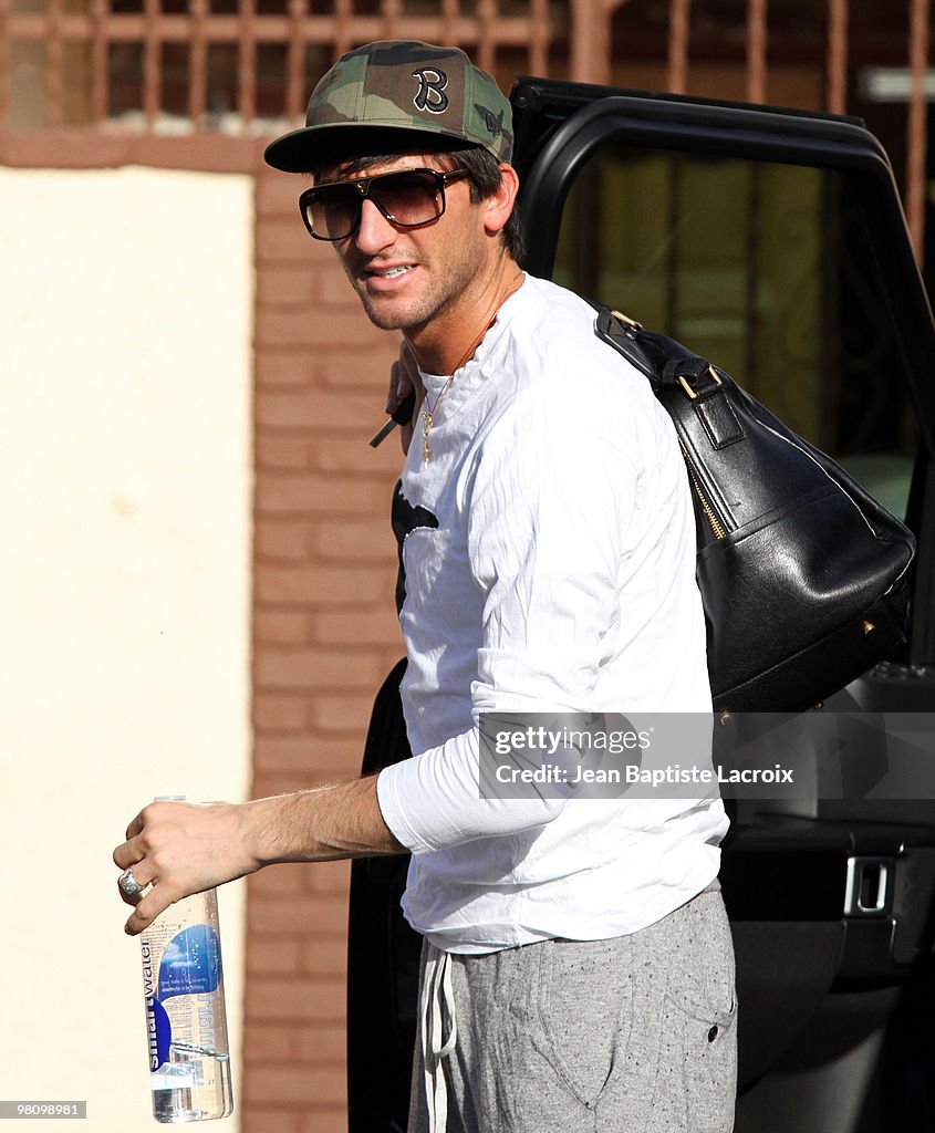 Celebrity Sightings In Los Angeles - March 27, 2010