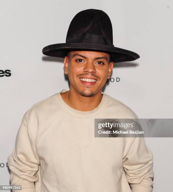 Evan Ross attends Nights of Freedom LA on June 21, 2018 in Hollywood, California.