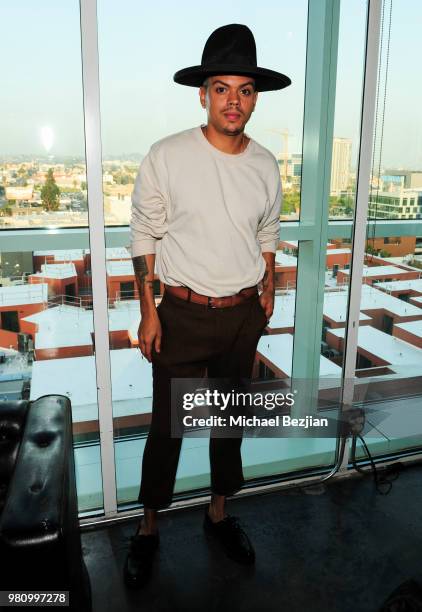 Evan Ross attends Nights of Freedom LA on June 21, 2018 in Hollywood, California.