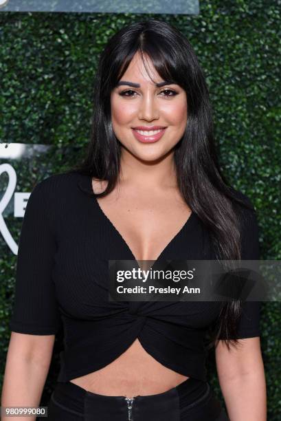 Estrella Nouri attends First Day Of Summer x Athletes vs. Cancer at SkyBar at the Mondrian Los Angeles on June 21, 2018 in West Hollywood, California.