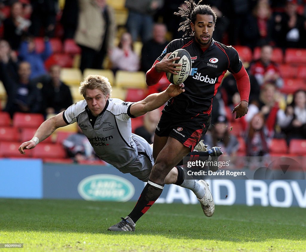 Saracens v Newcastle Falcons - Guinness Premiership
