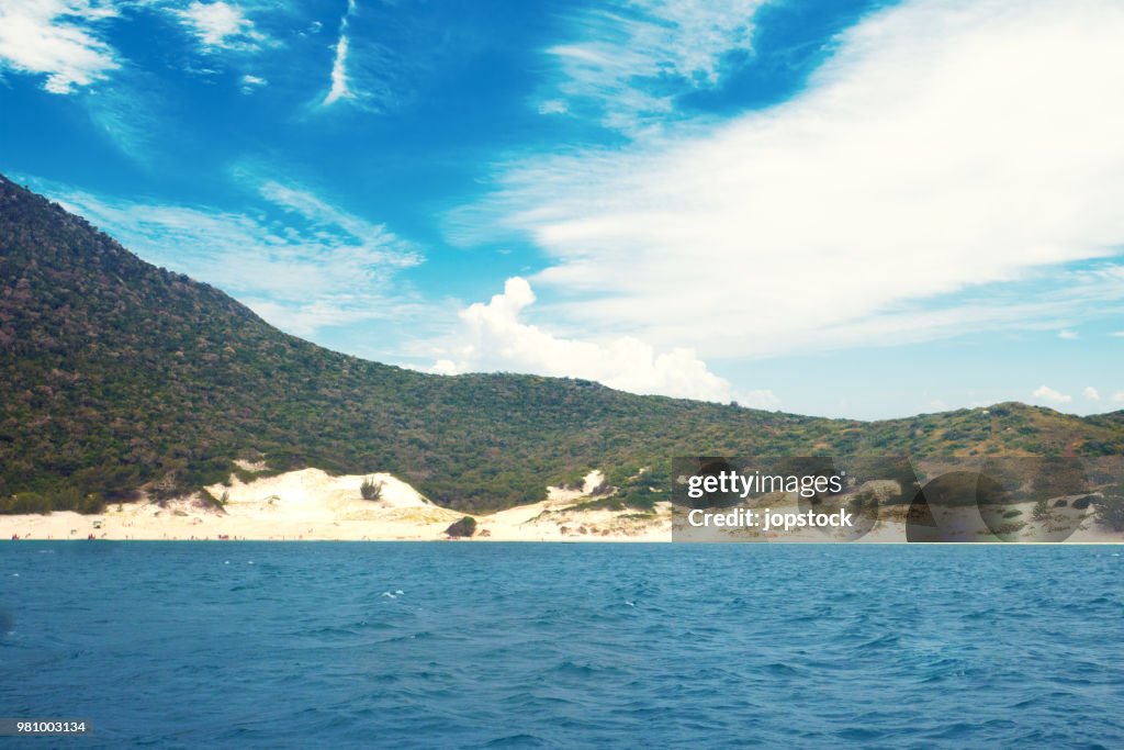 Farol Beach in Arraial Do Cabo, Brazil