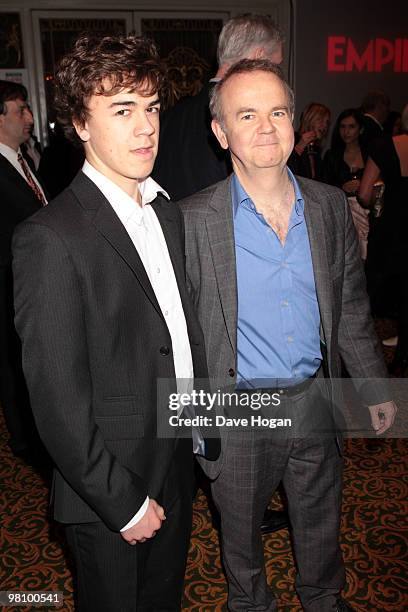 Will Hislop and Ian Hislop attend the Jameson Empire Film Awards 2010 held at the Grosvenor House Hotel on March 28, 2010 in London, England.