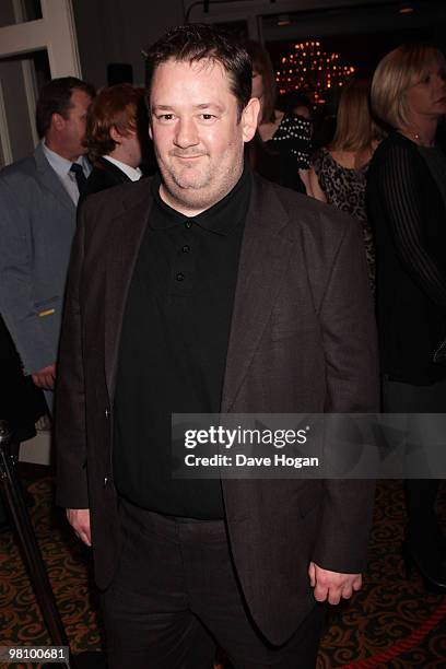 Johnny Vegas attends the Jameson Empire Film Awards 2010 held at the Grosvenor House Hotel on March 28, 2010 in London, England.