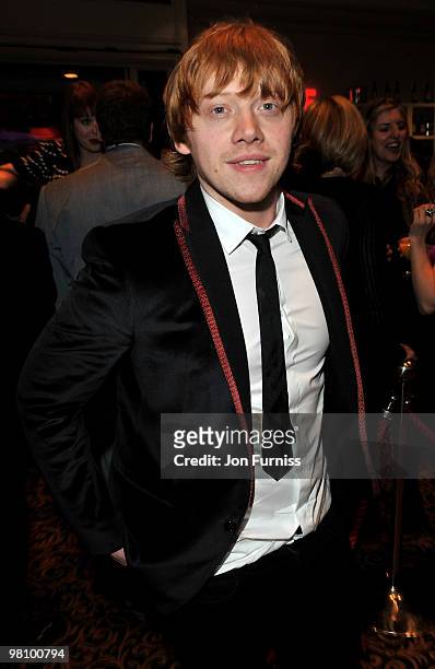 Rupert Grint attends the Jameson Empire Film Awards at The Grosvenor House Hotel on March 28, 2010 in London, England.
