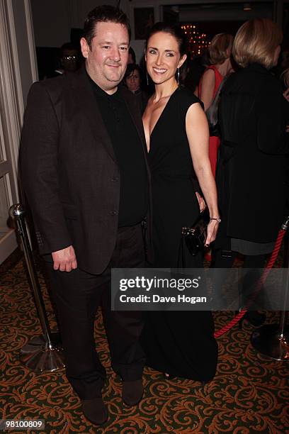 Johnny Vegas attends the Jameson Empire Film Awards 2010 held at the Grosvenor House Hotel on March 28, 2010 in London, England.