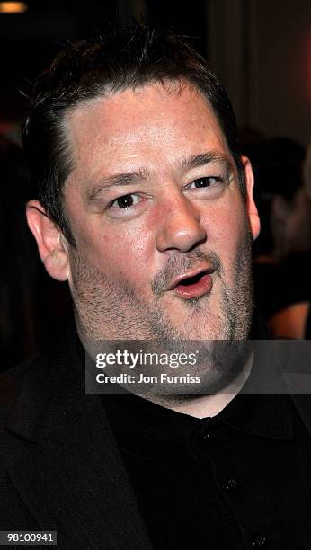 Johnny Vegas attends the Jameson Empire Film Awards at The Grosvenor House Hotel on March 28, 2010 in London, England.