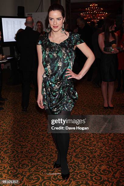 Michelle Ryan attends the Jameson Empire Film Awards 2010 held at the Grosvenor House Hotel on March 28, 2010 in London, England.