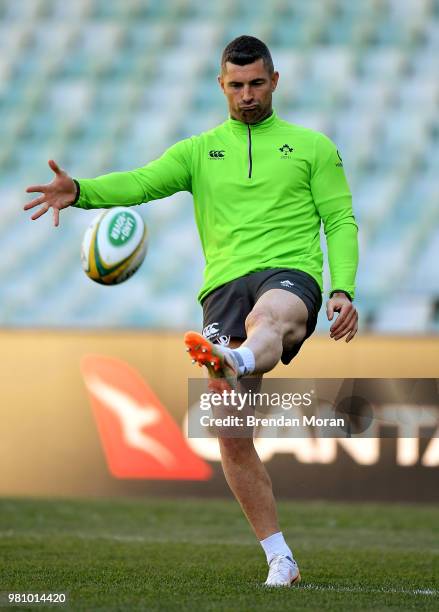Sydney , Australia - 22 June 2018; Rob Kearney during the Ireland rugby squad captain's run at Allianz Stadium in Sydney, Australia.
