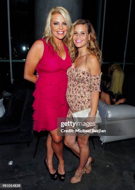 Erica Greve and Marielle McKamy attend Nights of Freedom LA on June 21, 2018 in Hollywood, California.