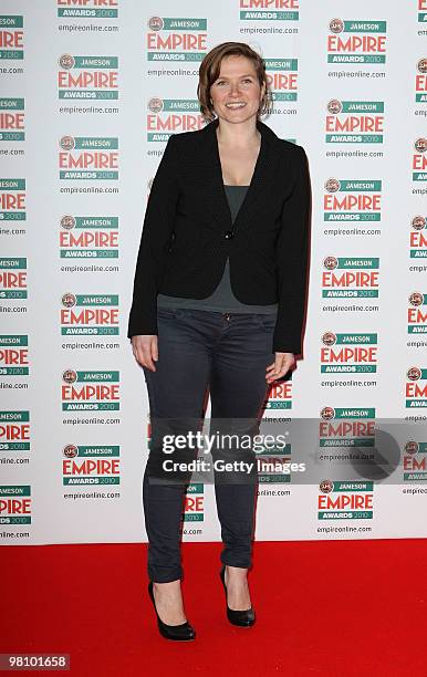 Actress Jessica Hynes attends the Jameson Empire Film Awards held at Grosvenor House Hotel, on March 28, 2010 in London, England.