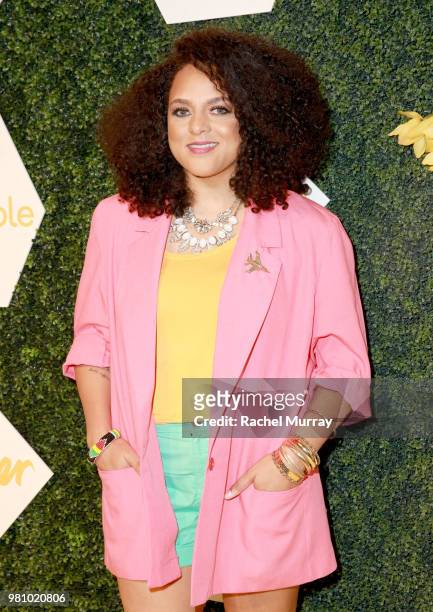 Singer-songwriter Marsha Ambrosius arrives at the BET Her Awards Presented By Bumble at Conga Room on June 21, 2018 in Los Angeles, California.