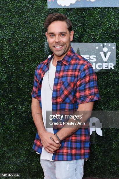 Kyle Stefanski attends First Day Of Summer x Athletes vs. Cancer at SkyBar at the Mondrian Los Angeles on June 21, 2018 in West Hollywood, California.
